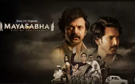 Mayasabha (2025) Review – A Gritty Political Saga of Friendship, Rivalry, and Power