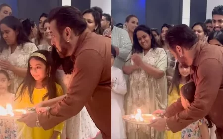 Salman Khan performs aarti with family on Ganesh Chaturthi