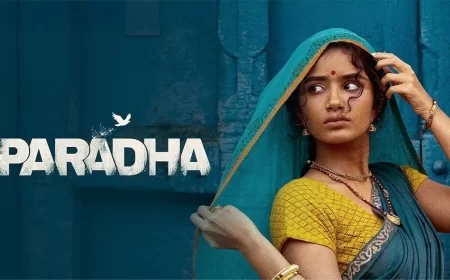 Paradha (2025) Movie Review | A Veil-Lifting Tale of Tradition and Liberation