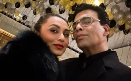 Karan Johar and Rani Mukerji’s festive selfie is equal parts nostalgia and now