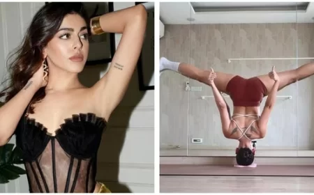 Alaya F’s no-support headstand stuns fans