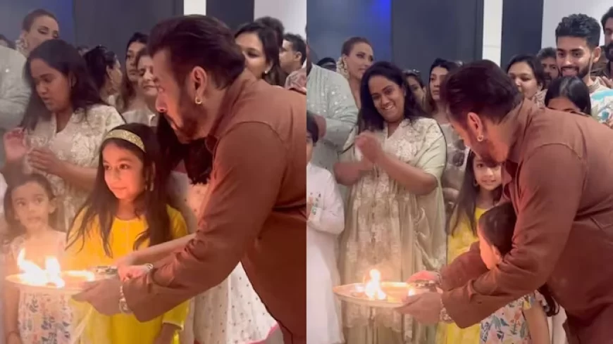 Salman Khan performs aarti with family on Ganesh Chaturthi