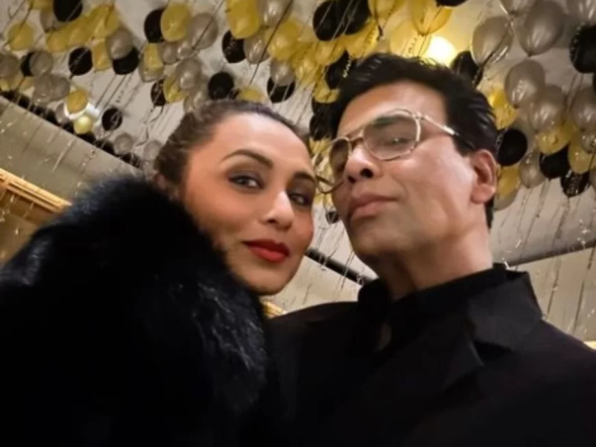 Karan Johar and Rani Mukerji’s festive selfie is equal parts nostalgia and now