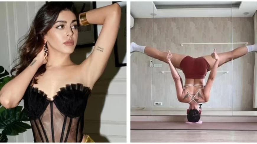 Alaya F’s no-support headstand stuns fans