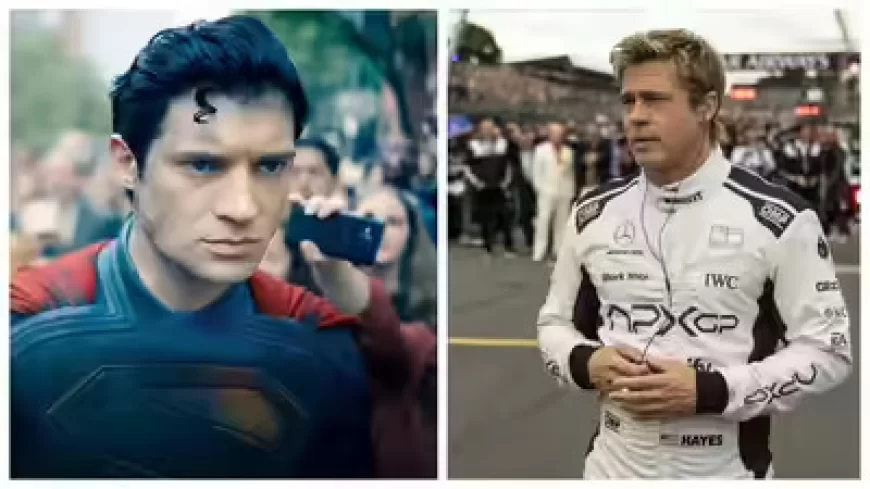 Brad Pitt’s F1 races past Superman at the global box office