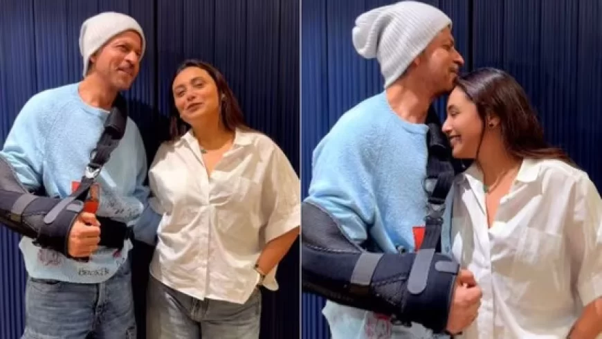 Shah Rukh Khan and Rani Mukerji reunite in nostalgic dance video for Aryan Khan’s show